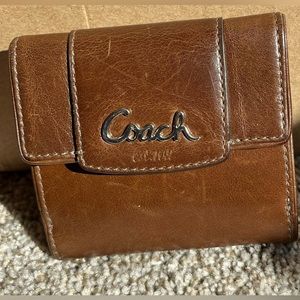 Authentic Coach Leather Wallet.